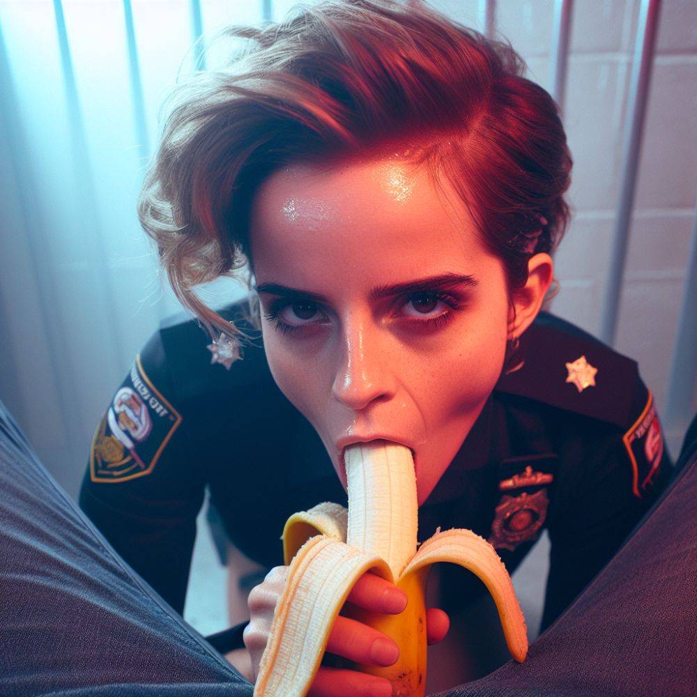 Caught by Officer Emma Watson! (AI) - #3
