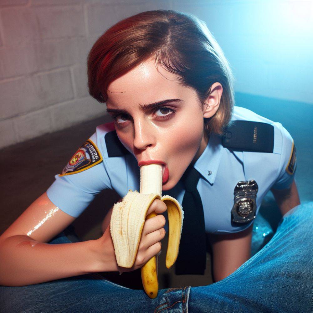 Caught by Officer Emma Watson! (AI) - #25