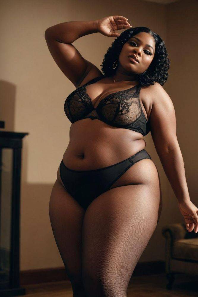 Thick and BBW (AI generated) - #16