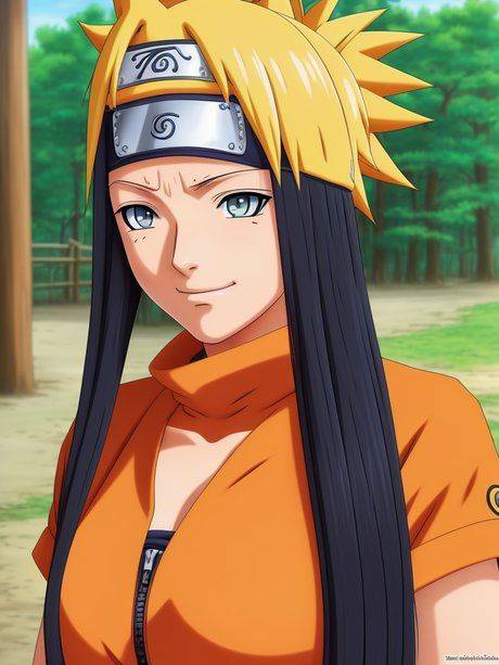 Curvaceous AI generated Hentai beauties unveil their big tits outside - #2