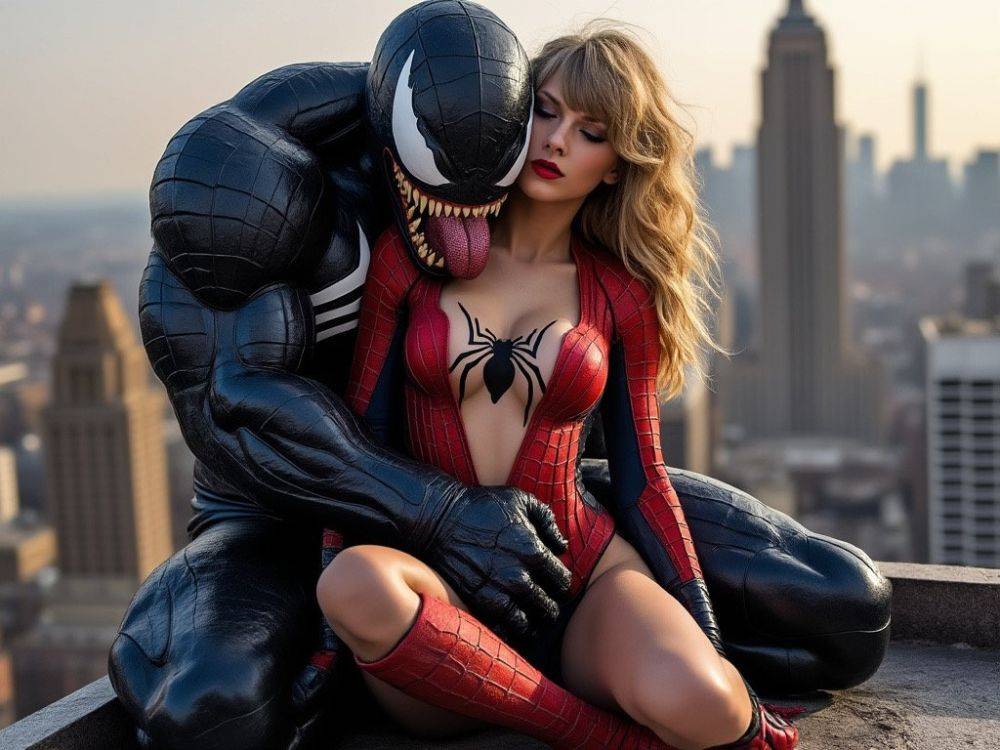 AI Taylor Swift - Spider-Girl & Venom - #13