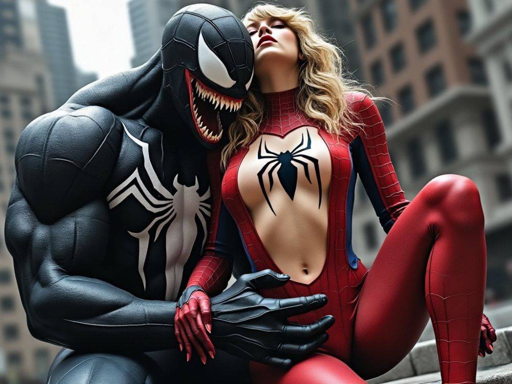 AI Taylor Swift - Spider-Girl & Venom - #3