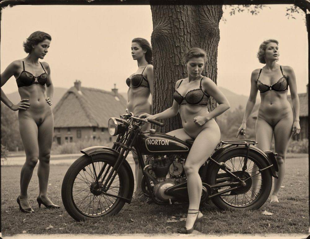 Photos of motorcycles found in attic of newly purchased house...1930? - #9