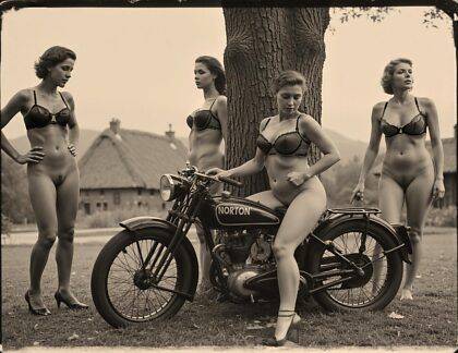 Photos of motorcycles found in attic of newly purchased house...1930? - #20