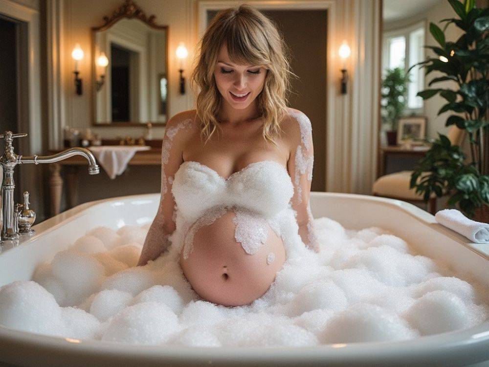 AI Taylor Swift Playing in the Bath (Part 2) - #5