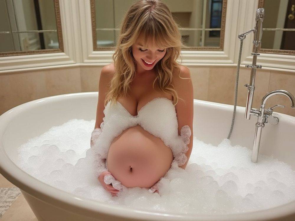 AI Taylor Swift Playing in the Bath (Part 2) - #7