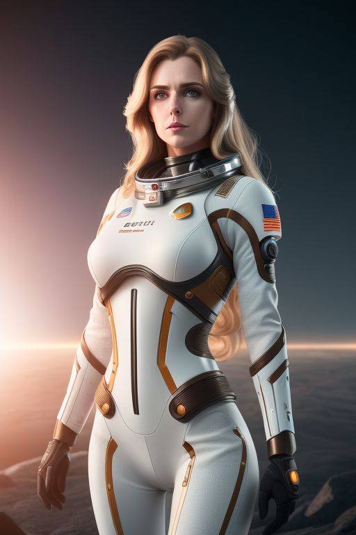 AI Generated Sci-Fi Babes Album - #11