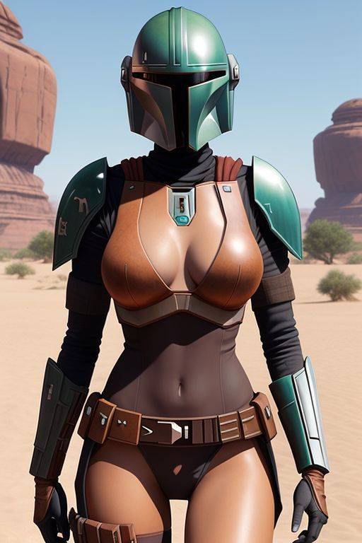 AI Generated Sci-Fi Babes Album - #10