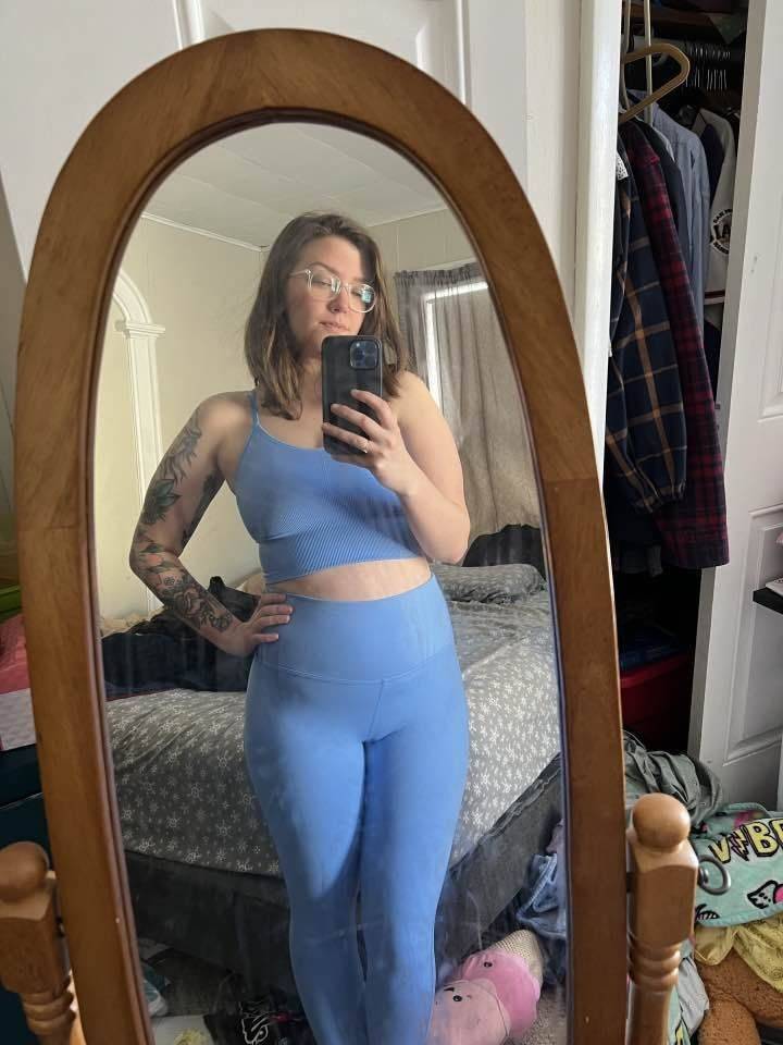 Kik user send me his ex clothed, AI removed the clothes then we had fun comparing the real deal - #8