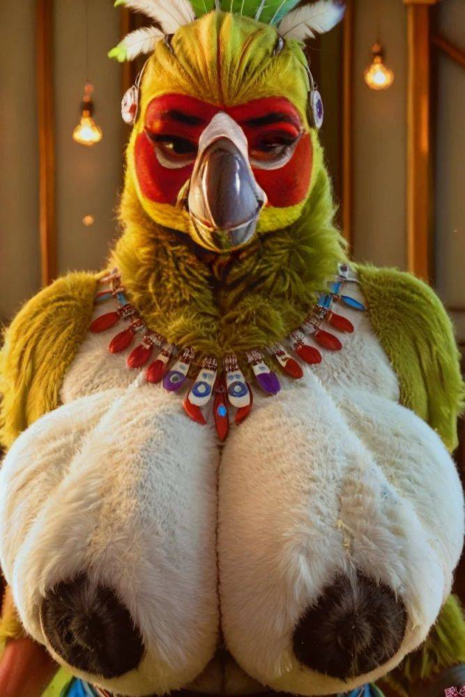 Furry's from Central America Indigenous (AI Furry Women Set) - #7