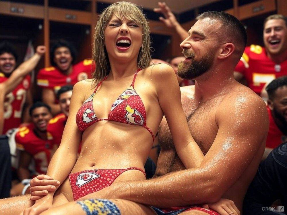 AI Taylor Swift - Locker Room With Friends - #12
