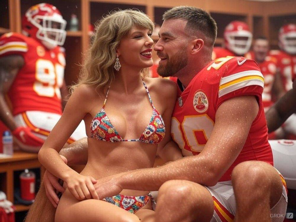 AI Taylor Swift - Locker Room With Friends - #10