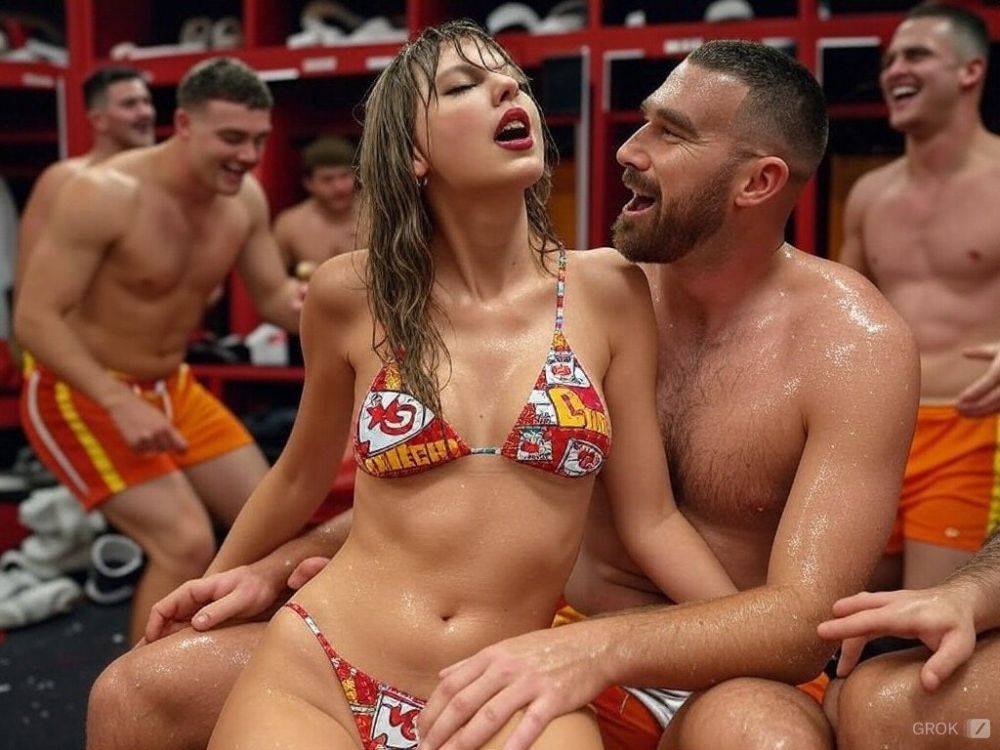 AI Taylor Swift - Locker Room With Friends - #22