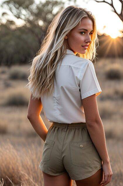 Blonde Australian Woman - #9