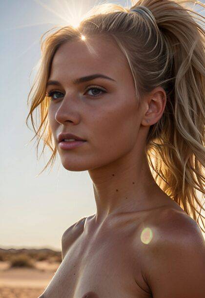 Blonde Australian Woman - #11