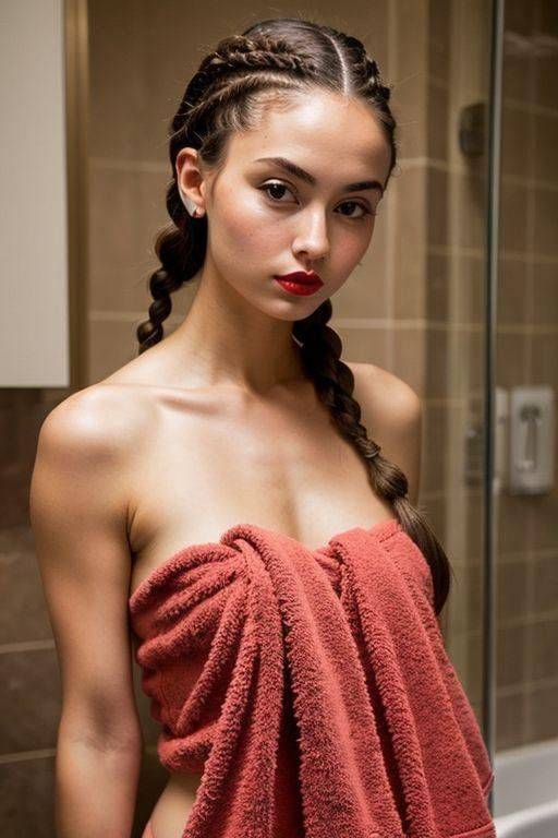Ready for shower (AI generated) - #3