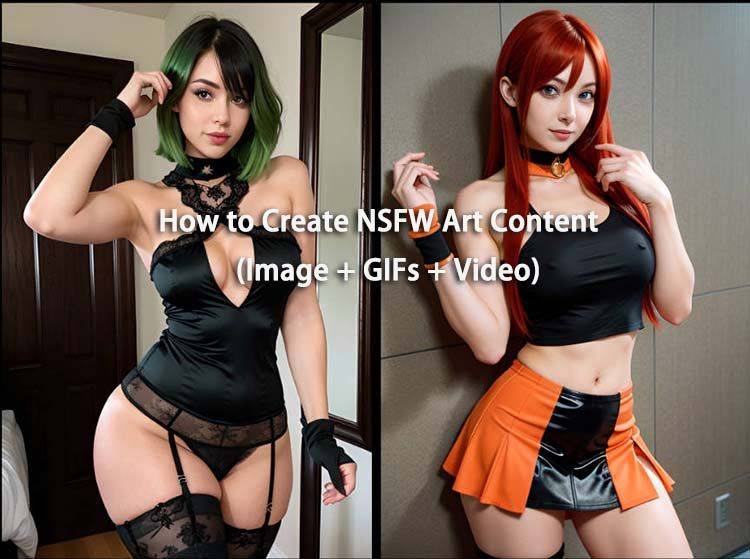 How to Generate NSFW Art Content (Image + GIF + Video) - #1