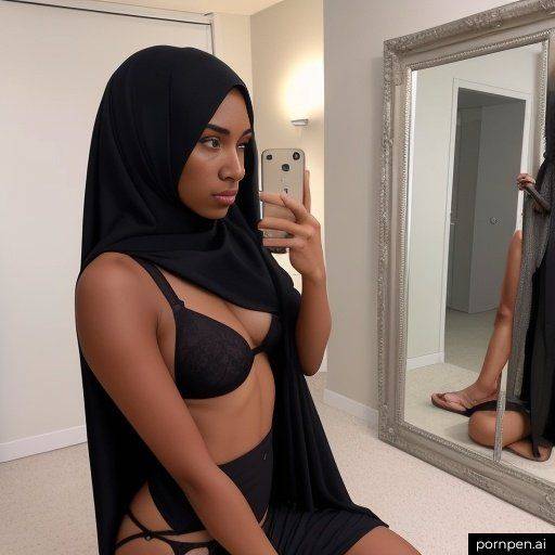 Hijab Nude Selfies (AI Generated) - #5