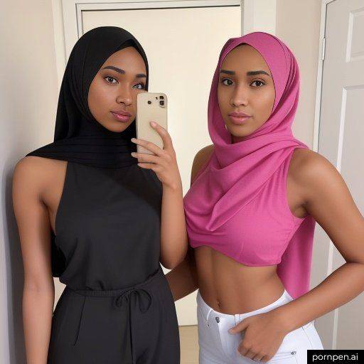 Hijab Nude Selfies (AI Generated) - #8