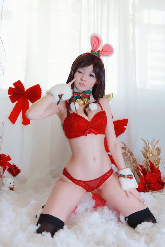 Kizuna Ai naughty holiday cosplay キズナアイ - #27