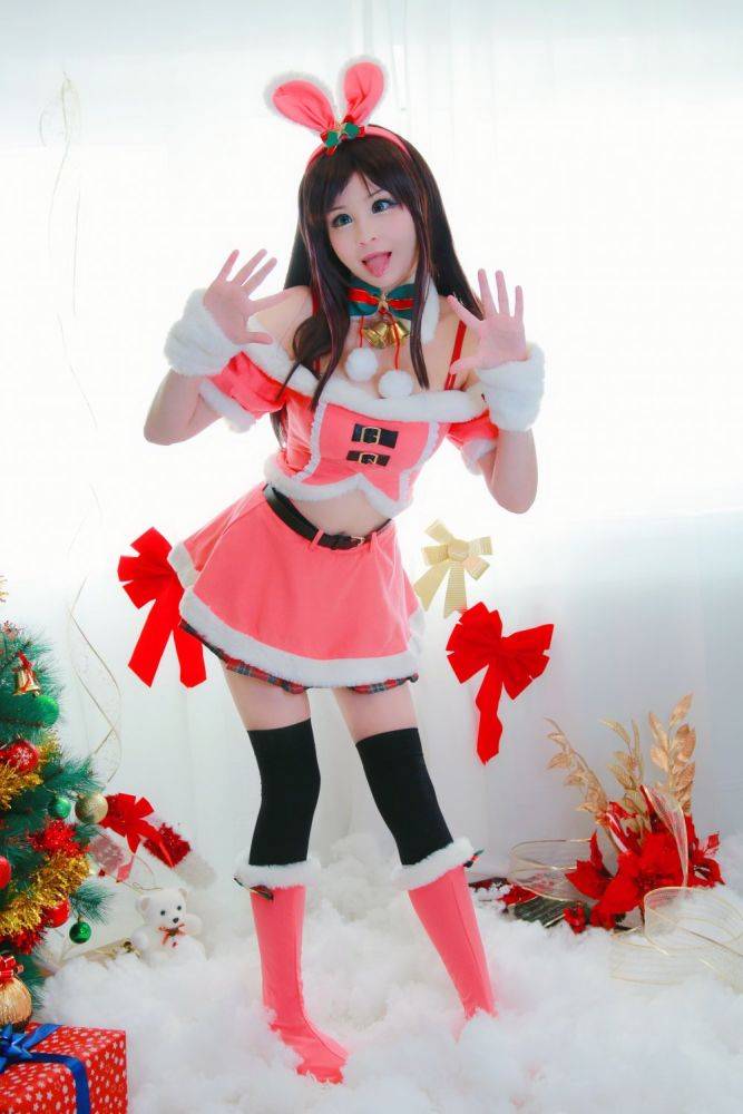 Kizuna Ai naughty holiday cosplay キズナアイ - #22