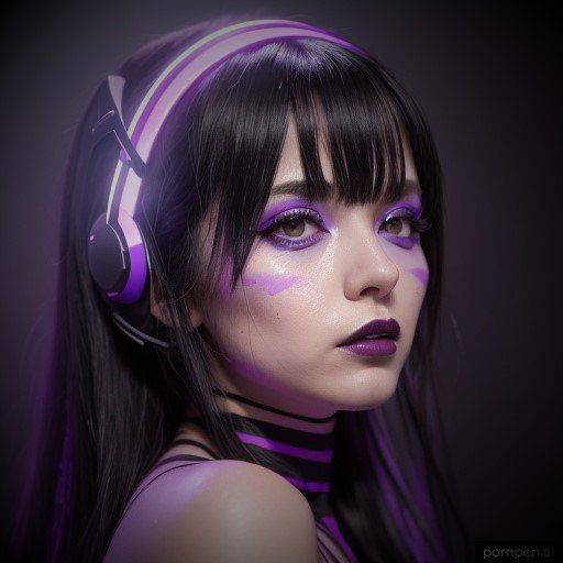 Neon Girl Collection AI - #19