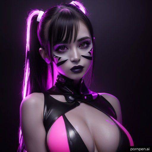 Neon Girl Collection AI - #7
