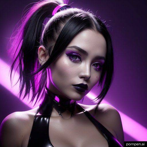 Neon Girl Collection AI - #8