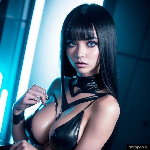 Cyan Lady Collection AI - #3