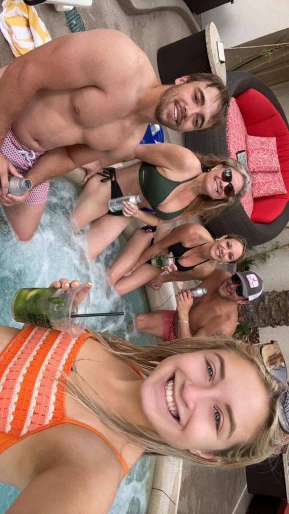 Nude resort with the family AI - #3