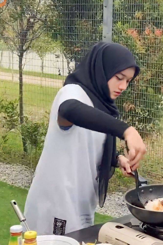 Malay..Ai team,Ai Mimi ketiak masam2 gitu,Bra biru. - #3