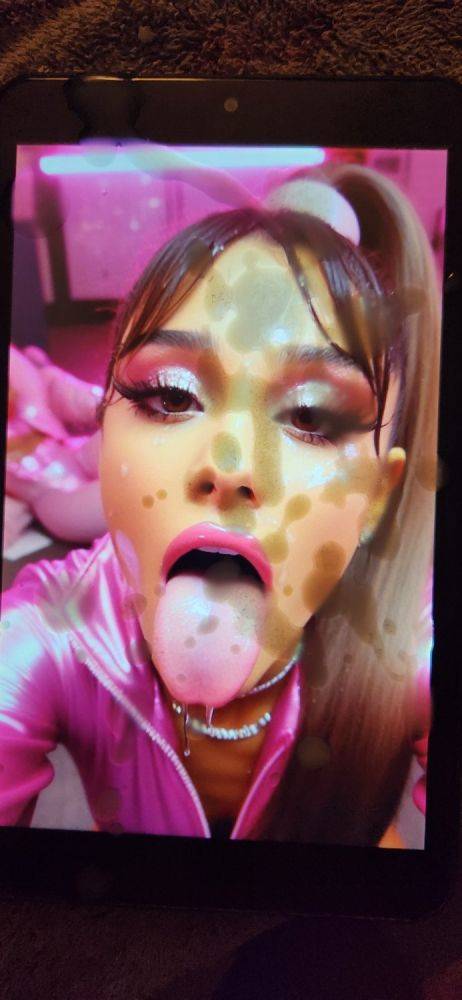AI Ariana Grande Cum Tribute - #8