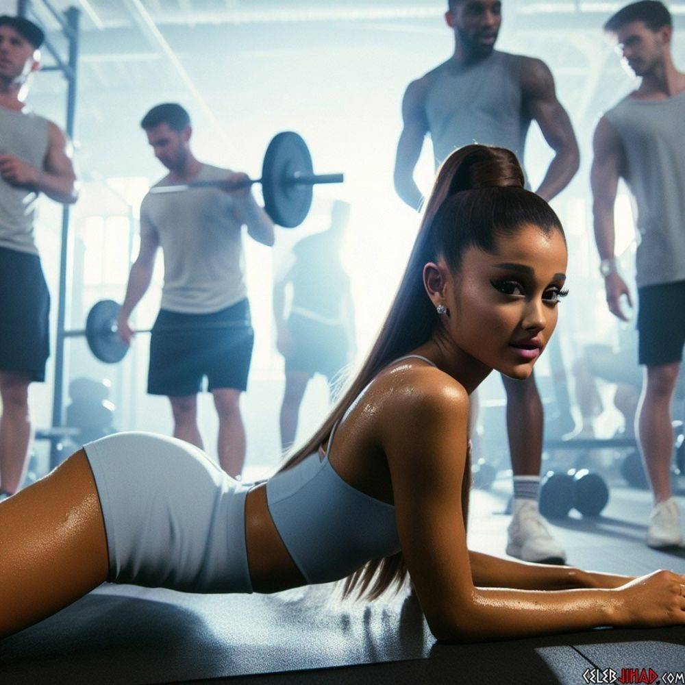 Ariana Grande AI What a luscious Fantasy this would be! Perfect Edging Material 🥵🤤🍆 - #7