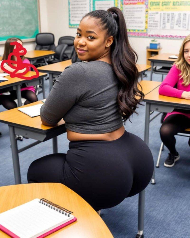 AI Thick black women - #22