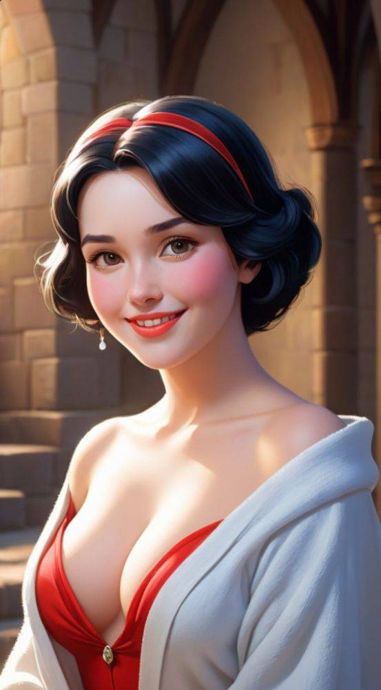 AI generated Snow White Nudes - #14