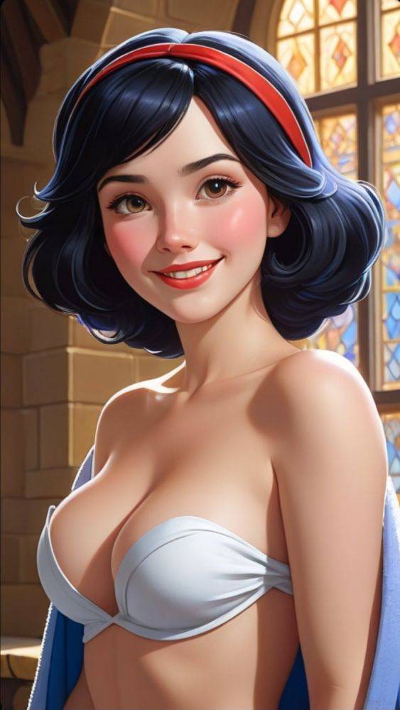 AI generated Snow White Nudes - #26