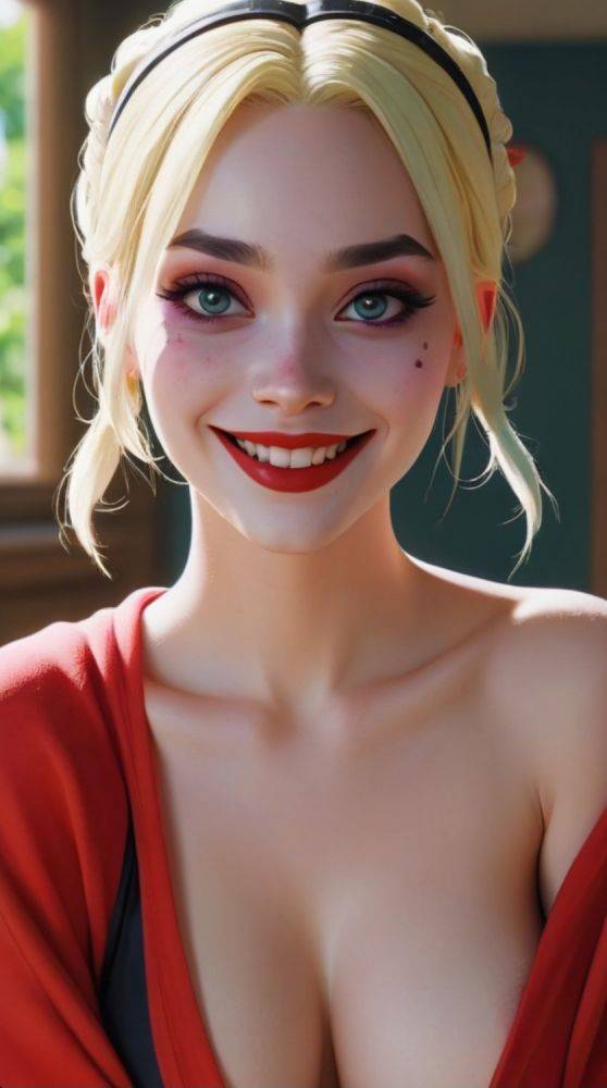 AI generated Harley Quinn Nude - #21