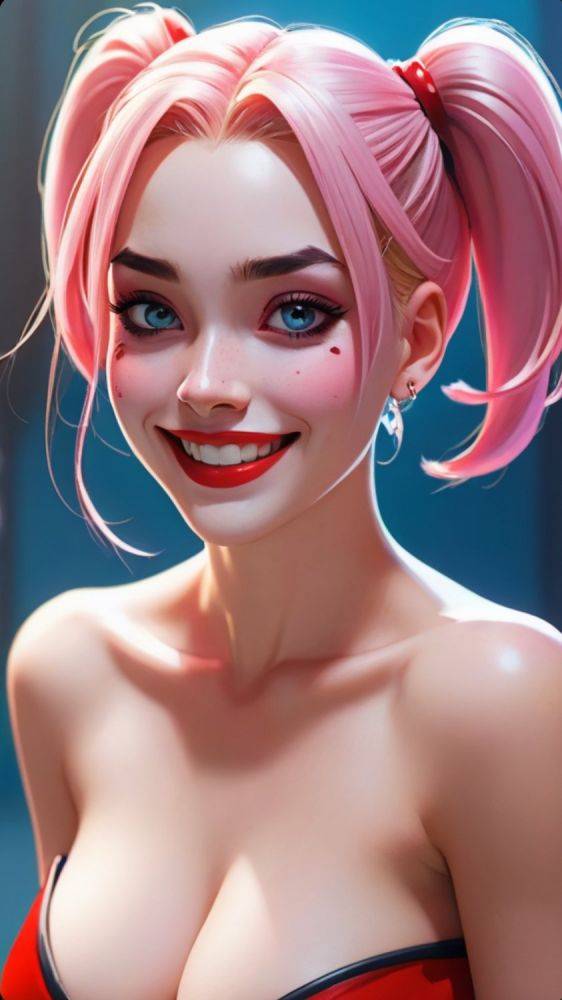 AI generated Harley Quinn Nude - #18