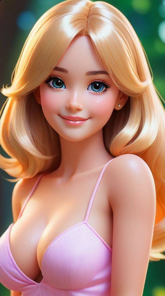 AI generated Barbie Nude - #11