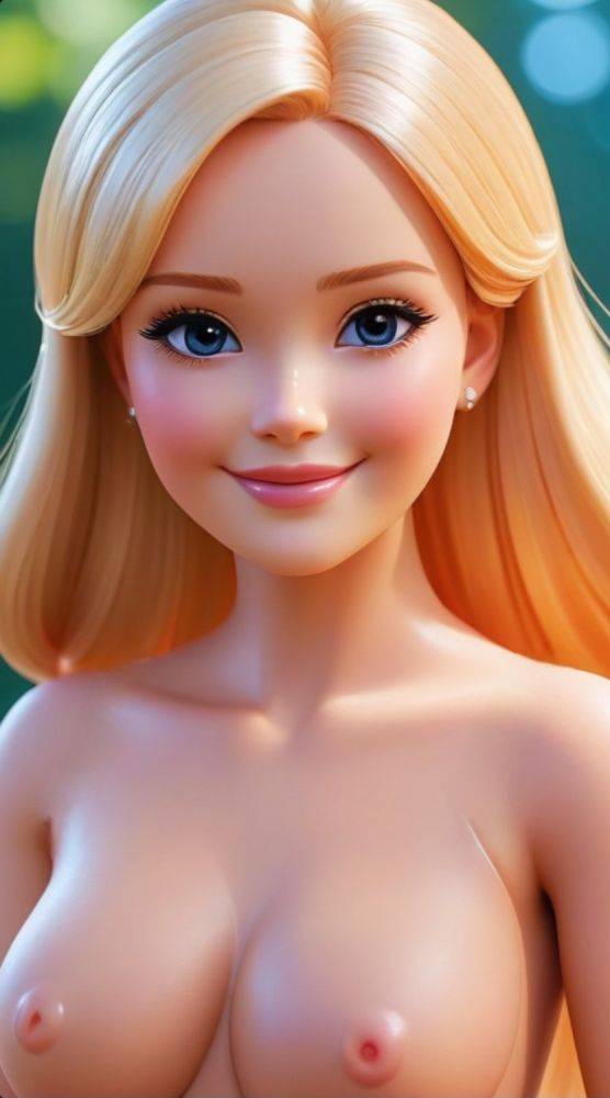 AI generated Barbie Nude - #25