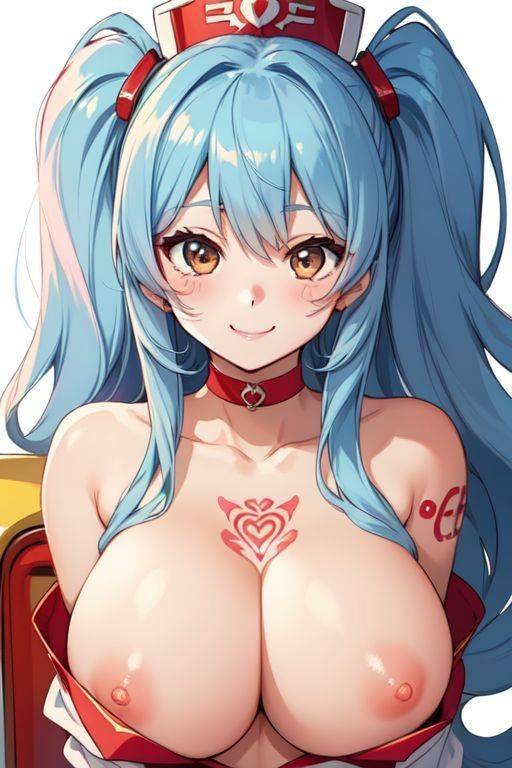 AI generated cute Anime Babes with big boobs Nude - #14