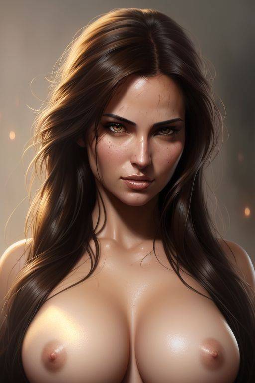 AI generated very hot Lara Croft/Tomb Raider Nude - #7