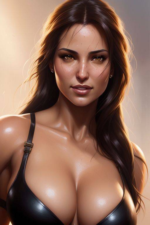AI generated very hot Lara Croft/Tomb Raider Nude - #8