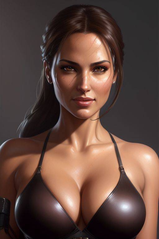 AI generated very hot Lara Croft/Tomb Raider Nude - #3
