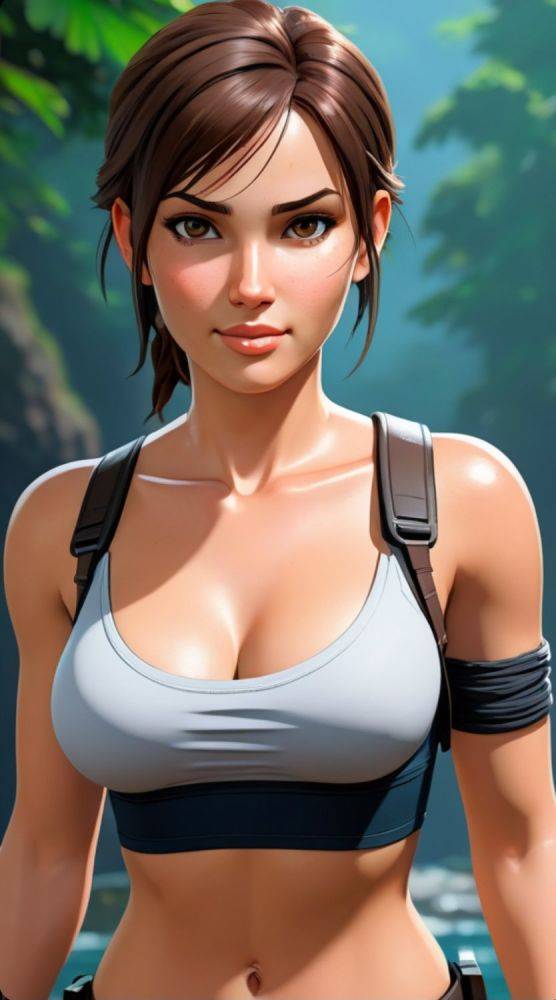 AI generated Lara Croft Nudes part 01 - #27