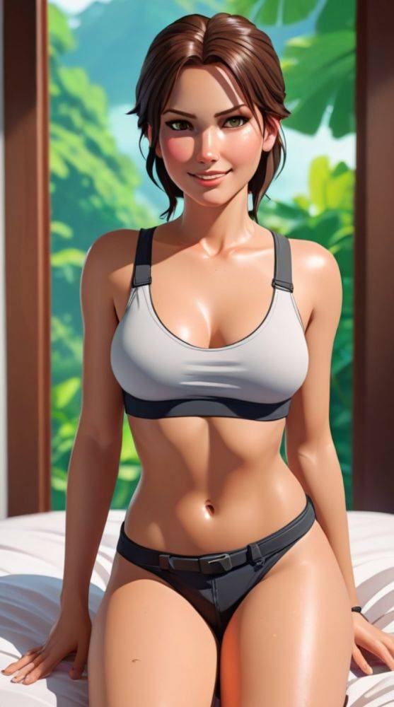 AI generated Lara Croft Nudes part 01 - #12