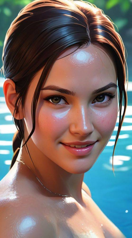 AI generated Tomb Raider/Lara Croft nude - #2
