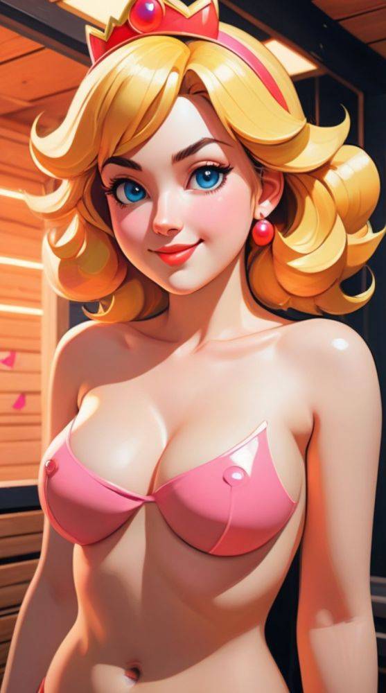 AI generated Princess Peach Hot Nudes - #26