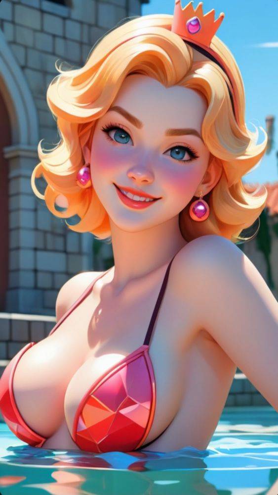 AI generated Princess Peach Hot Nudes - #22