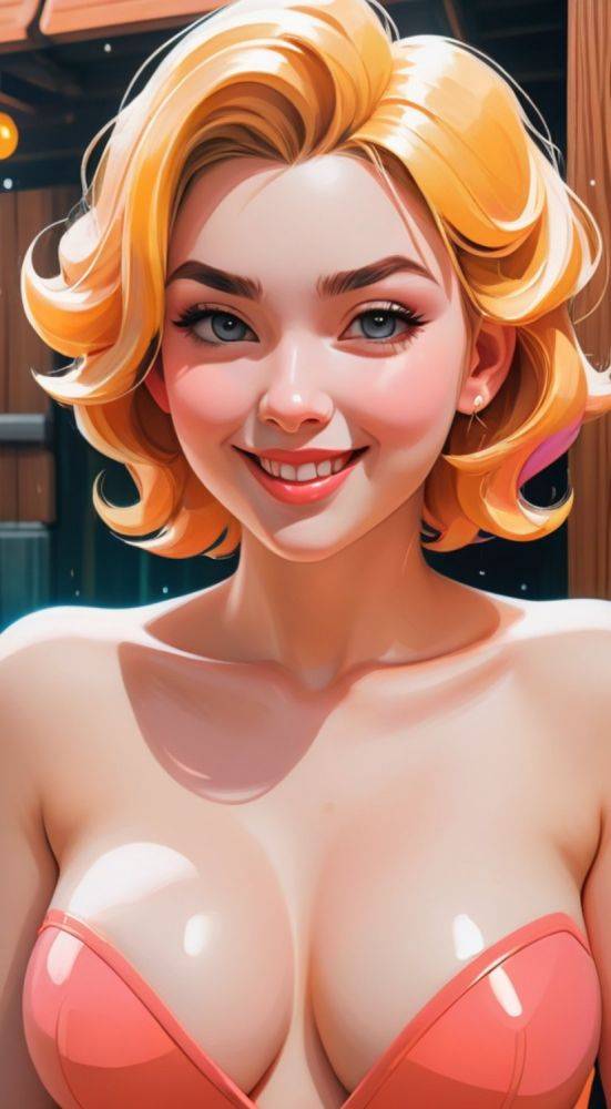 AI generated Princess Peach Hot Nudes - #29
